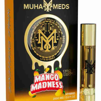 Mango Madness Muha Meds THC-A Cartridge 2G