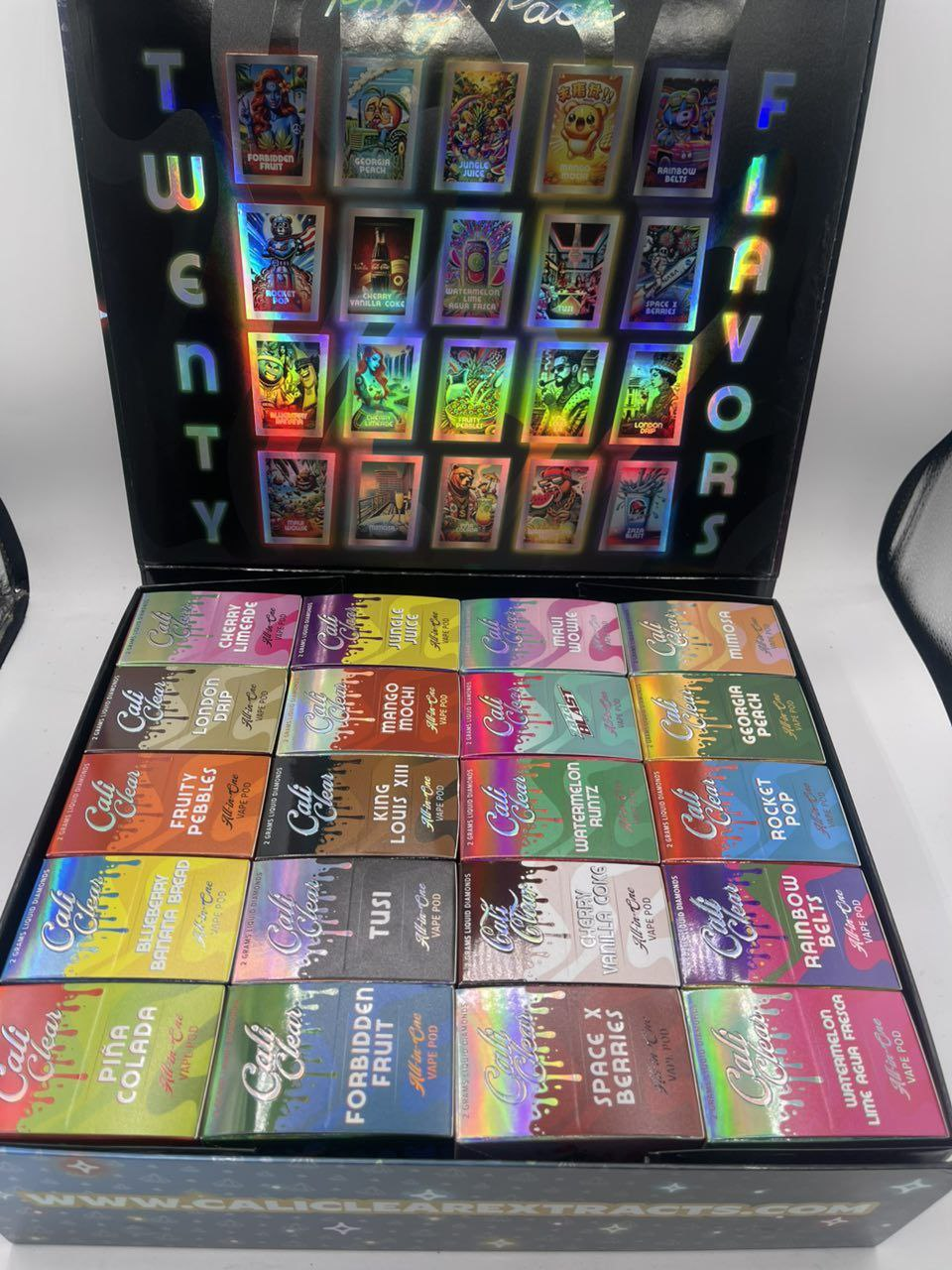 Cali Clear 2G Disposable 5 Pack Mixed Flavors